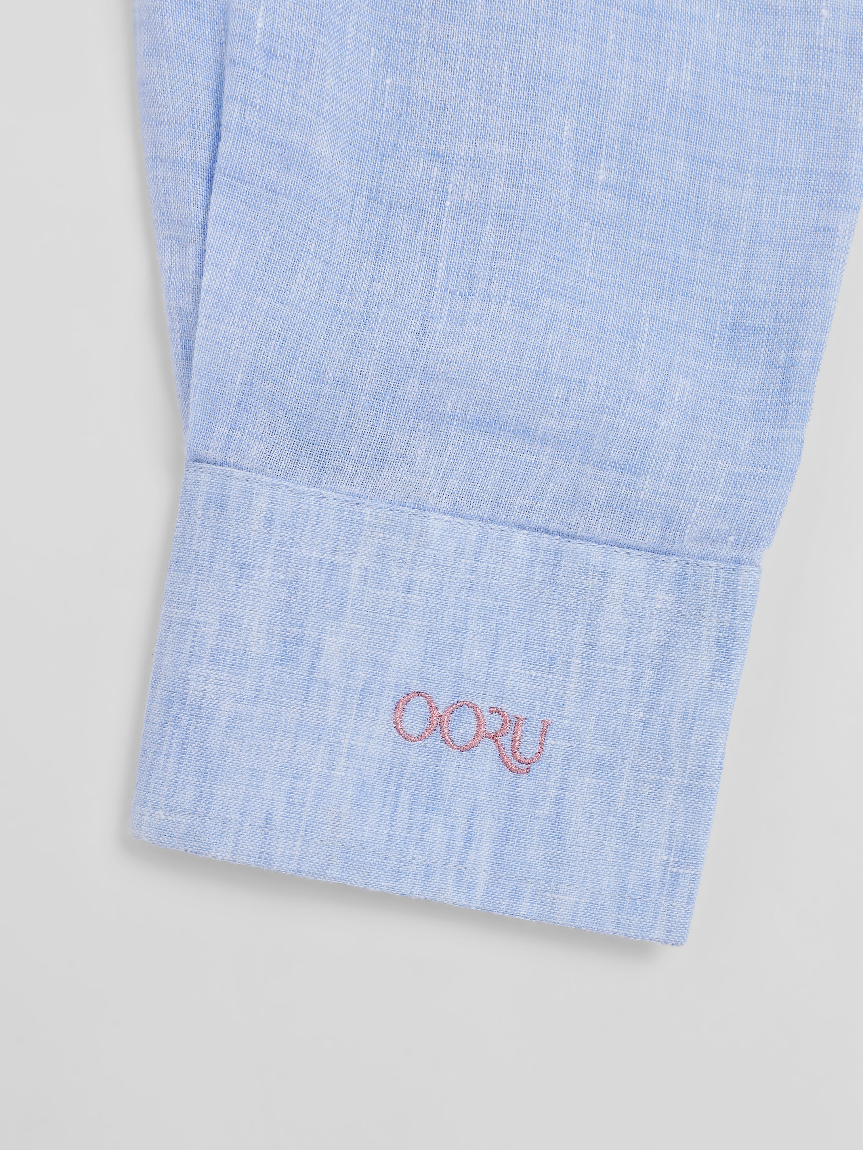 Blue/ ನೀಲಿ Linen Shirt