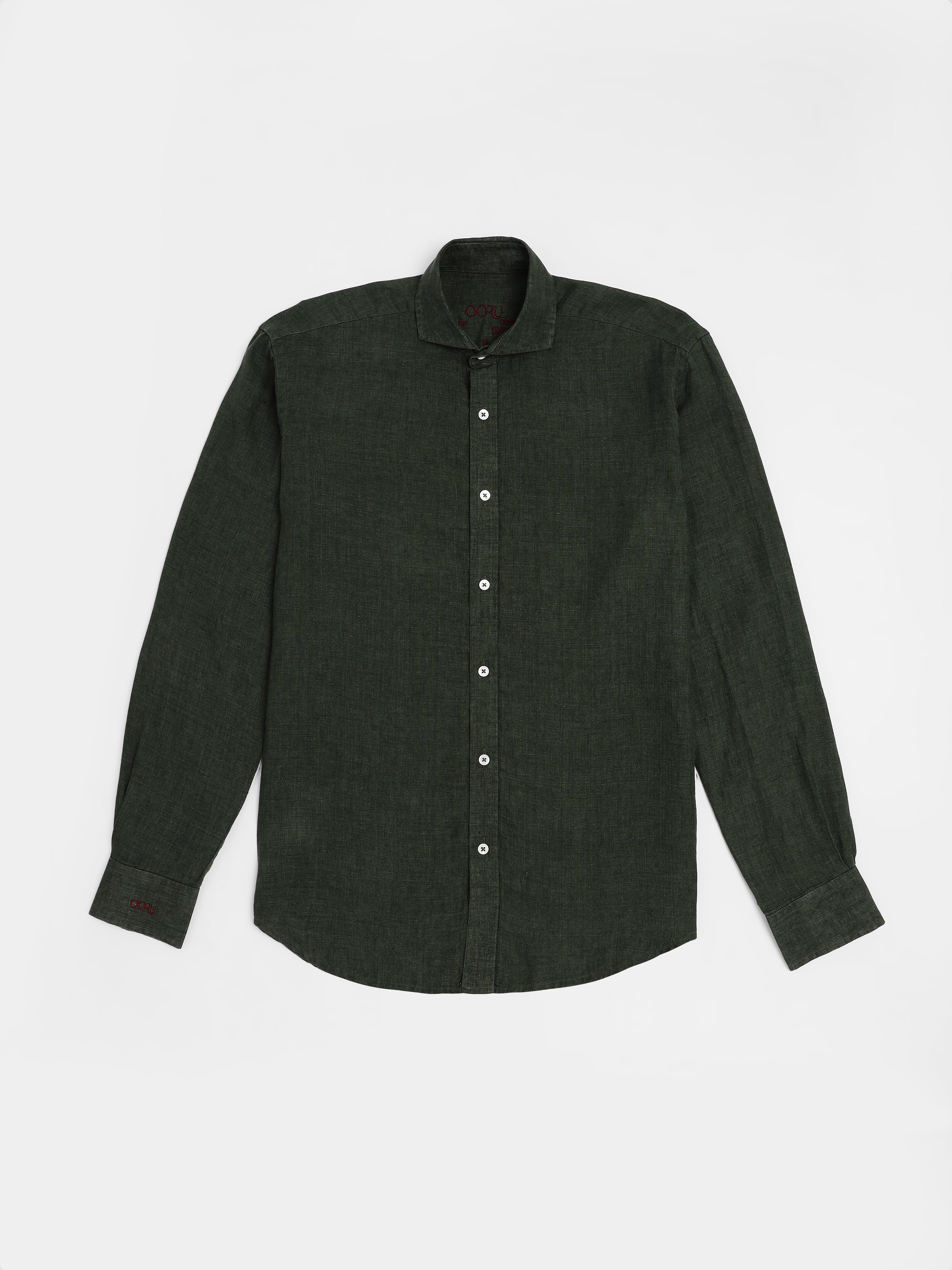 Green/ ಹಸಿರು Linen Shirt