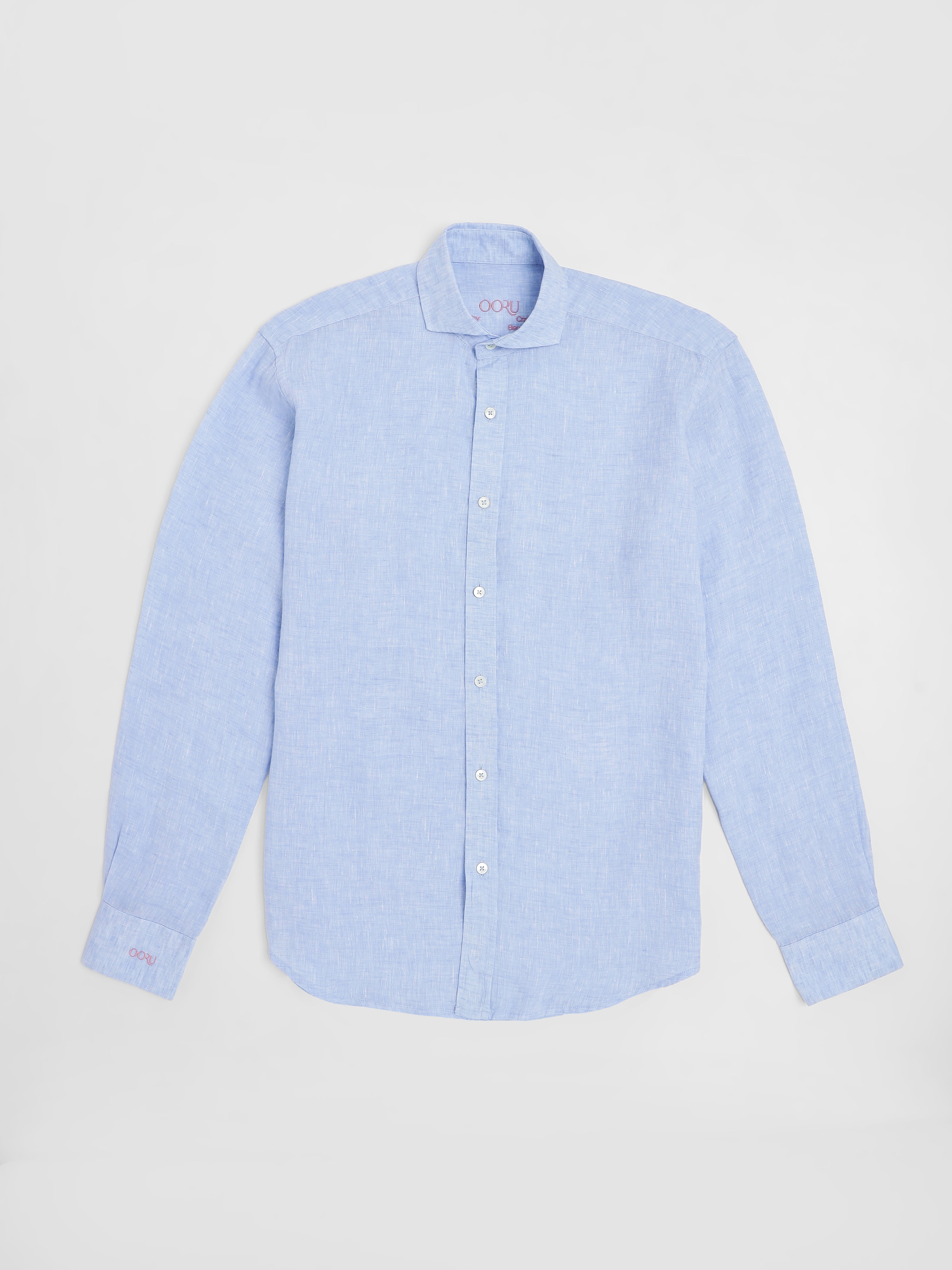 Blue/ ನೀಲಿ Linen Shirt